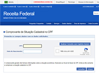 Consultar Situação Cadastral CPF na Receita Federal