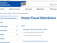 Posto Fiscal Eletrônico